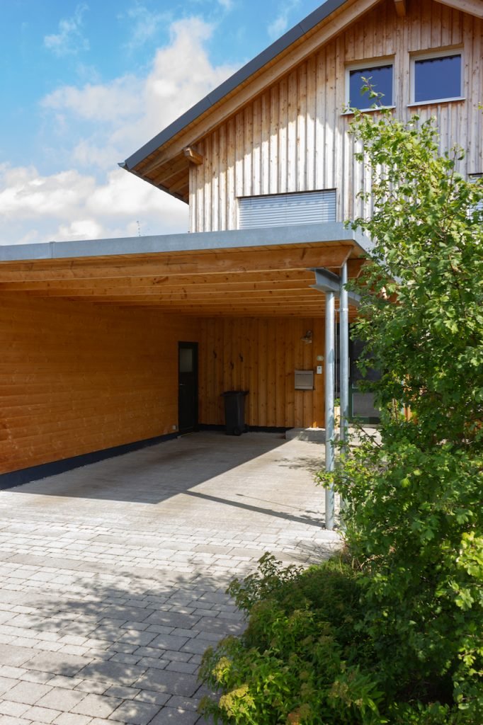 Carport aus Holz